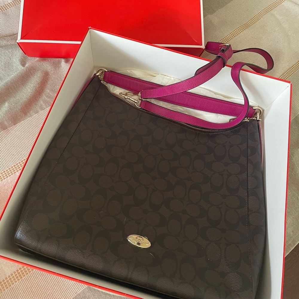 Coach Celeste Convertible Hobo Bag and matching wallet- NWOT